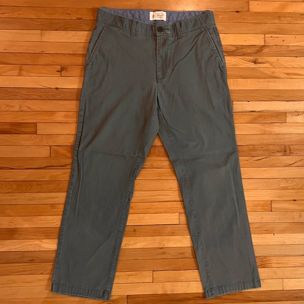 Original Penguin Men's Grey Chinos